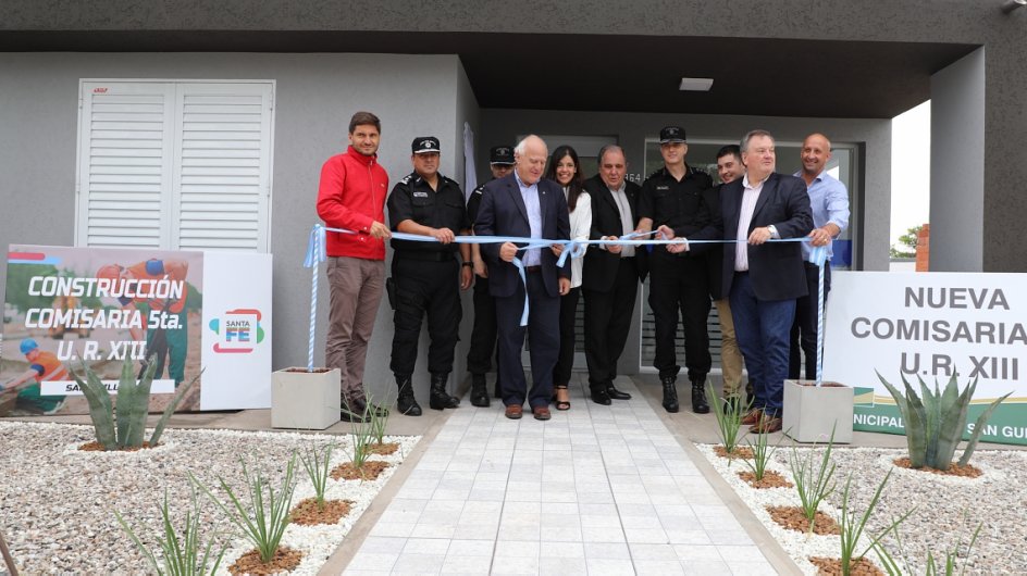 Lifschitz inauguró el nuevo Hospital de Arrufó y la Comisaría de San Guillermo