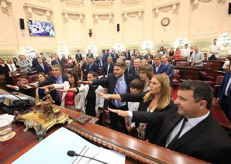 Marcelo González juró como diputado provincial 