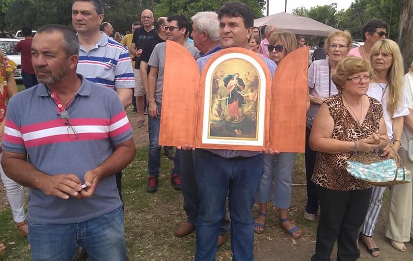 En Col. San Pedro se renovó la devoción a María la que Desata los Nudos