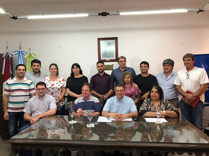 Brinkmann: El Intendente Tévez presentó su nuevo gabinete
