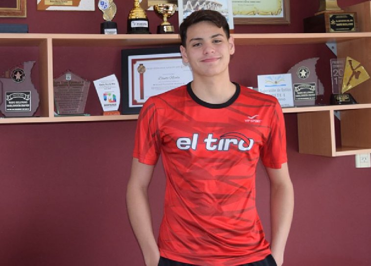 Dante Nicola Rho el mejor deportista morterense