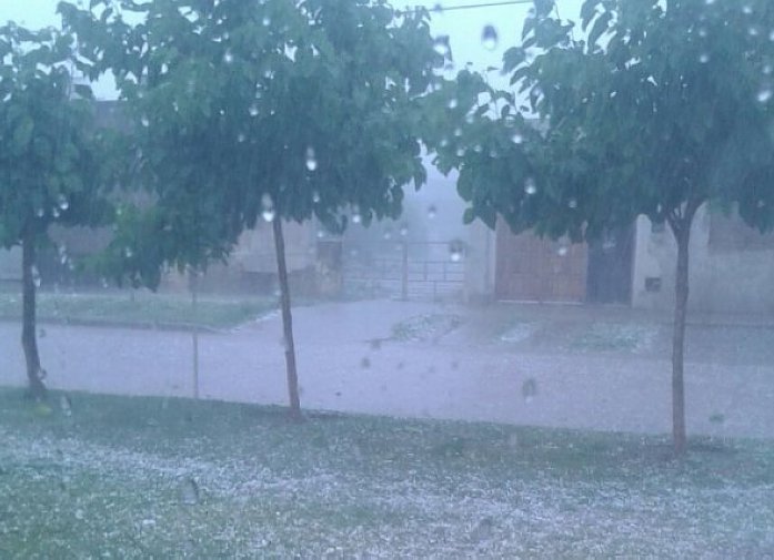 Michlig relevó daños de la tormenta en el departamento