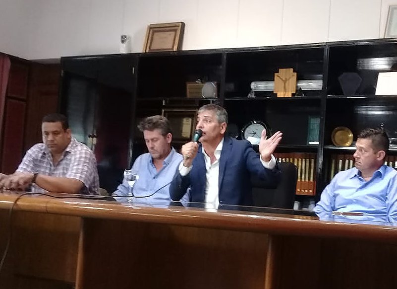 Bría dijo que el trabajo en desagües es política de Estado