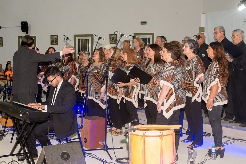 Brinkmann disfrutó de la Misa Criolla