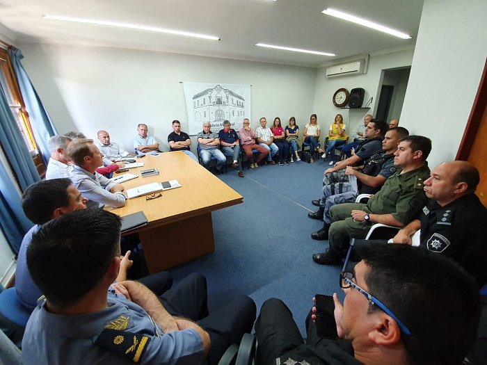 Sunchales: Se realizó una nueva reunión del Consejo de Seguridad