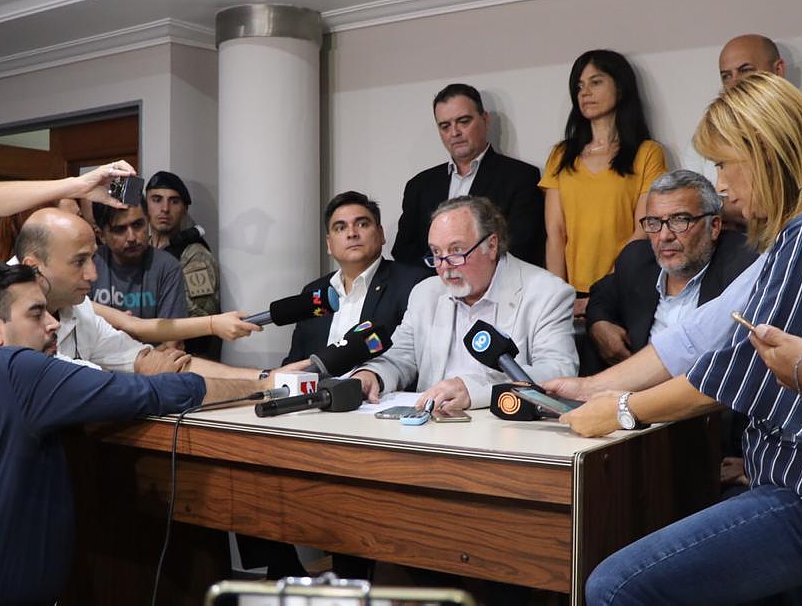 Alberione dijo que al Dr. Casermeiro lo mataron a traición