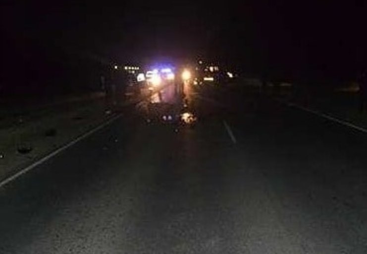 Tragedia al volcar una camioneta en Esteban Rams