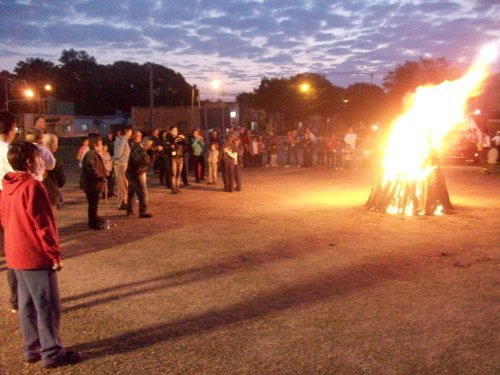 Este martes Porteña realizará la gran fogata de San Juan