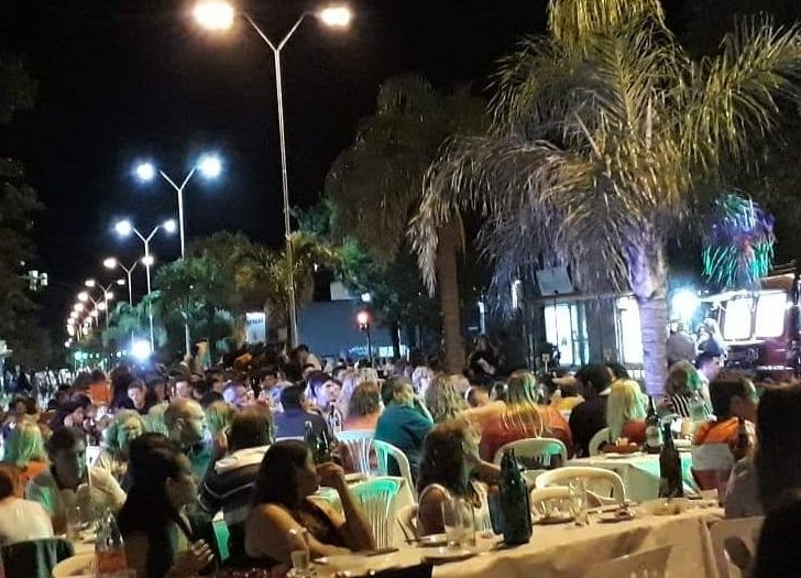 Domingo con peatonal de verano en Brinkmann
