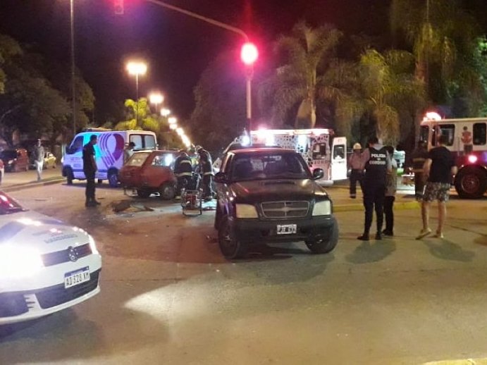 Dos lesionados en un accidente en Morteros