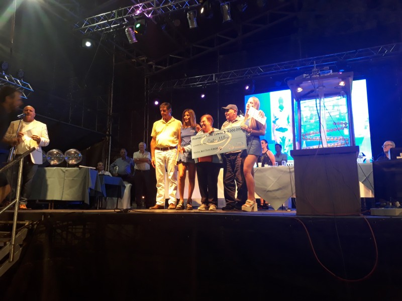El premio mayor de Sueño Celeste se fue a San Guillermo