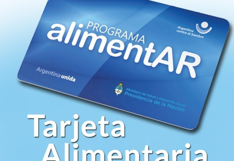 La Tarjeta Alimentar llega al departamento San Cristóbal 