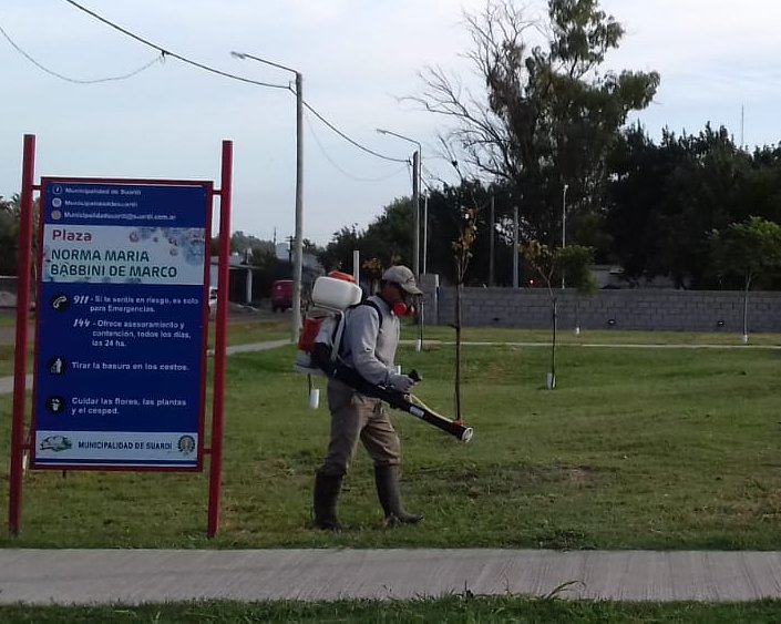 En Suardi y Morteros se realizan tareas para prevenir el dengue