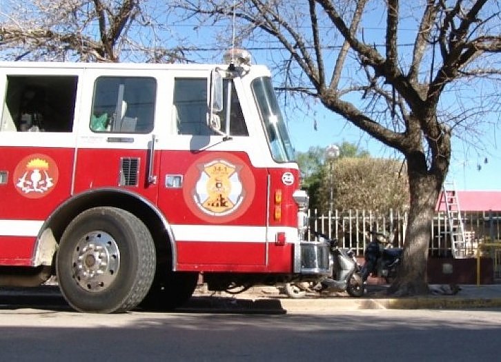 Se incendió una vivienda en Morteros