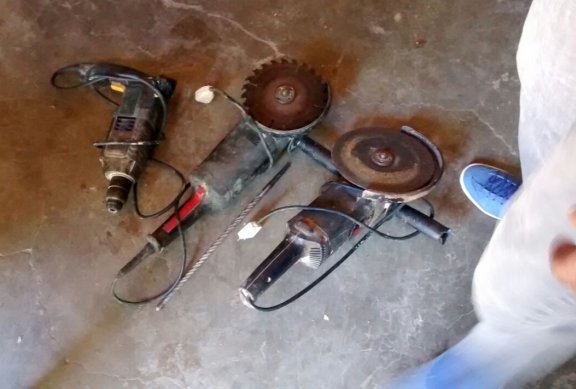 Brinkmann: Recuperaron herramientas robadas desde una obra en construcción