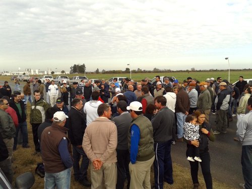 Suardi: Productores tamberos se movilizaron en ruta 23