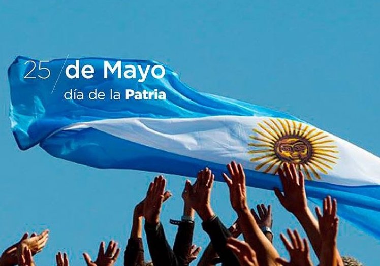 Suardi organizó el festejo virtual del 25 de Mayo