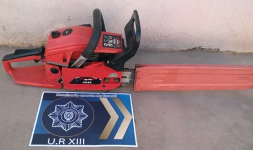 Suardi: Recuperaron una motosierra robada