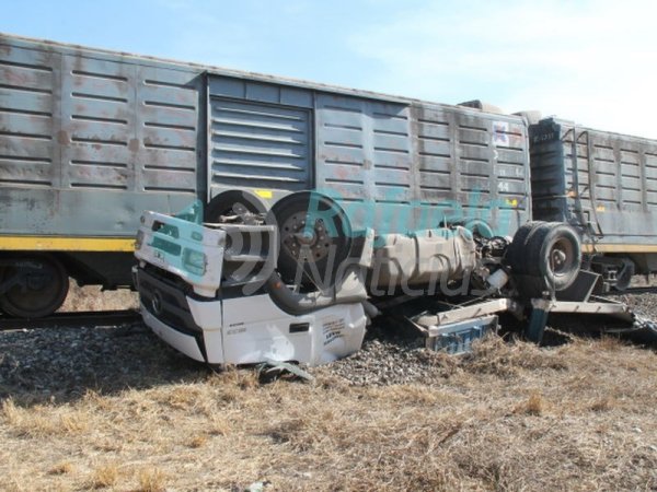 Rafaela: Murió un camionero al ser arrollado por un tren