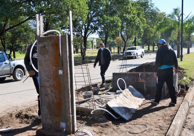 La Municipalidad de Morteros levanta un monumento a Belgrano