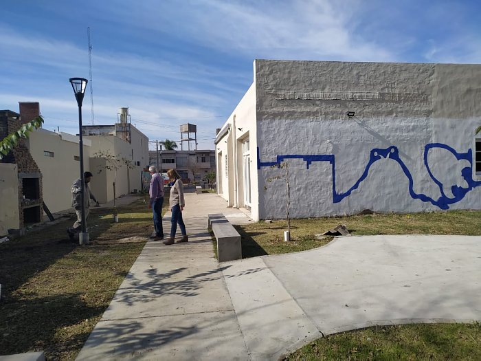Suardi: El municipio avanza en dos obras públicas