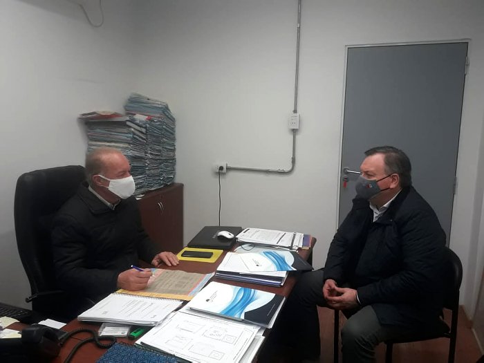 Michlig gestionó la reactivación de planes de viviendas