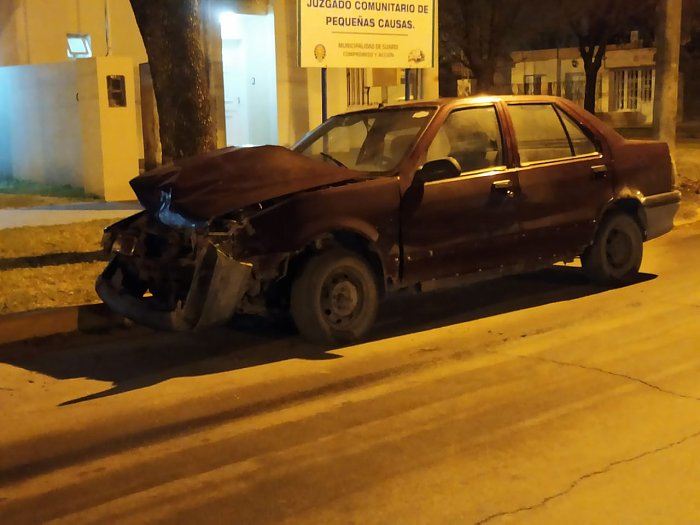 Chocaron un auto y camioneta de Bomberos de Suardi