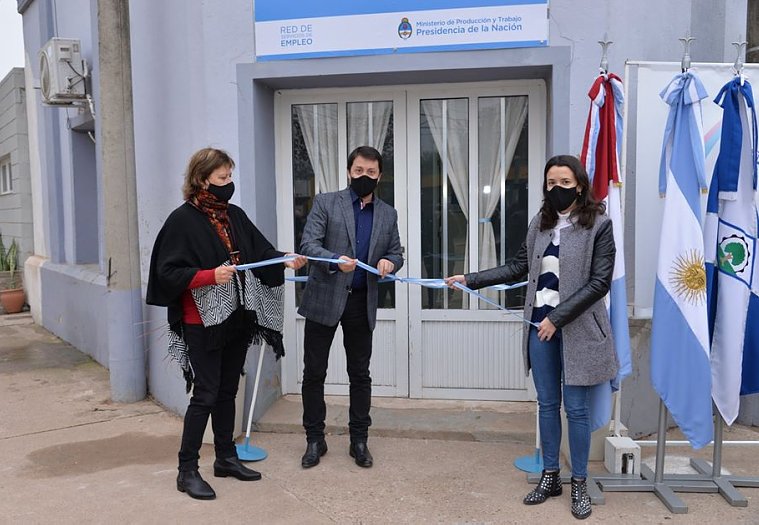 Porteña: Baigorria inauguró la Oficina de Empleo