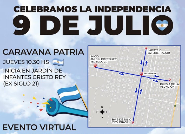 Morteros prepara los festejos del 9 de Julio