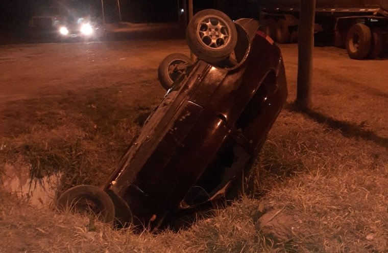 Dos accidentes en Balnearia. Un motociclista sufrió lesiones graves
