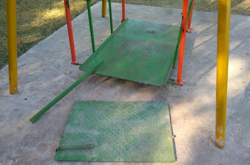 Lamentable accionar vandálico en espacios públicos de Suardi