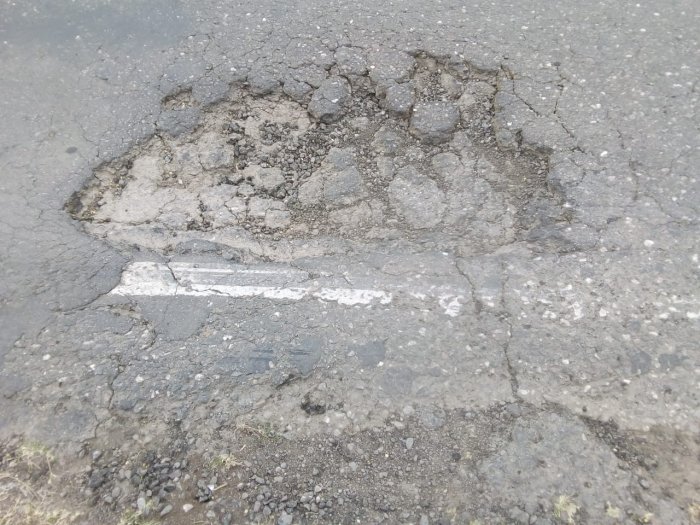 La ruta 23 necesita urgente mantenimiento