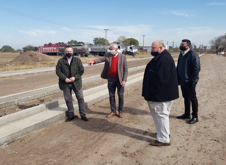 Suardi: Michlig recorrió diversas obras públicas