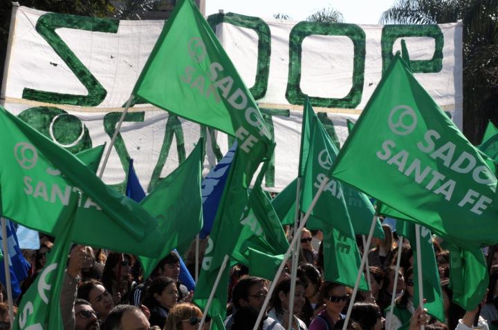 SADOP Santa Fe rechaza la propuesta de suma fija