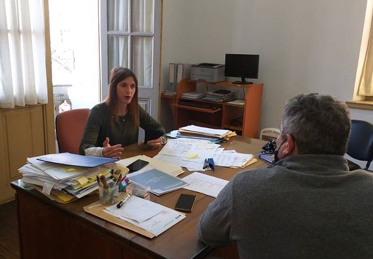 Pelussi gestionó la llegada de un móvil del Registro Civil