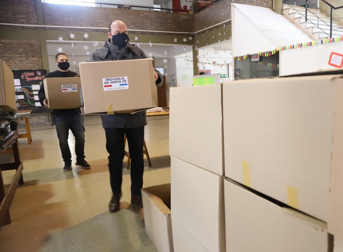 La provincia distribuirá kits sanitarios para las escuelas