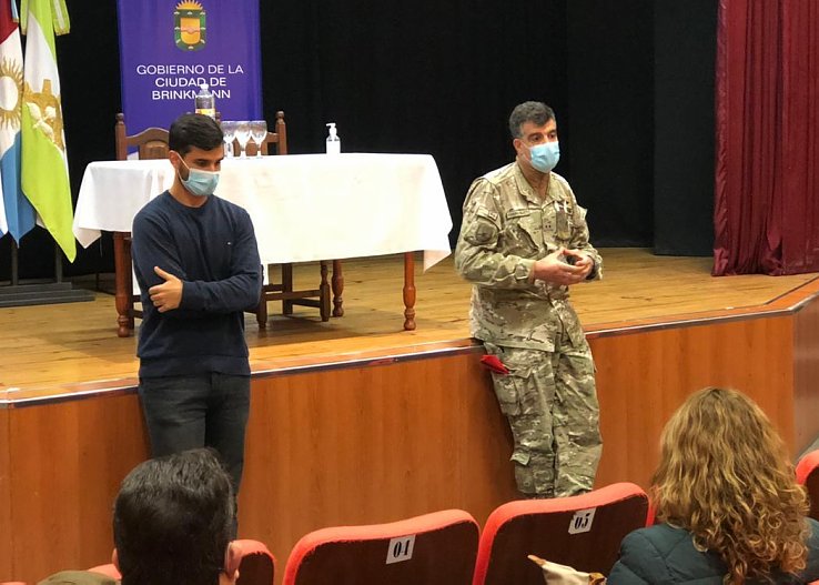 Brinkmann: El Ejército brindó nueva capacitación ante el coronavirus