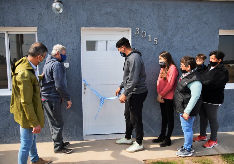 Morteros: Entregaron una nueva vivienda del Plan 48 Sueños Reactivados