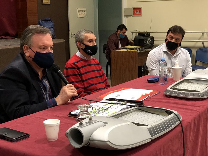 Sigue avanzando el Programa Departamental de Iluminación Led