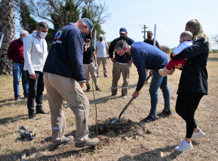 Morteros: 153 niños nacidos en el primer semestre tienen su árbol