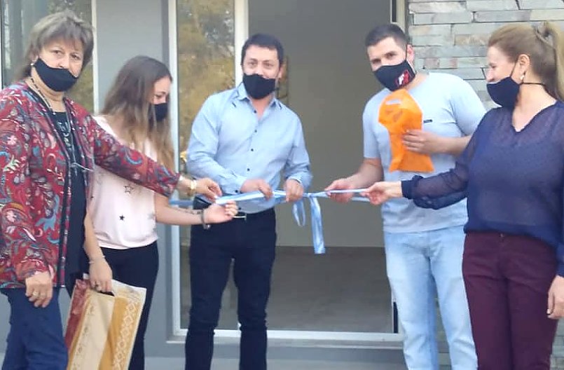 En Porteña se inauguraron tres viviendas del FOMUVI