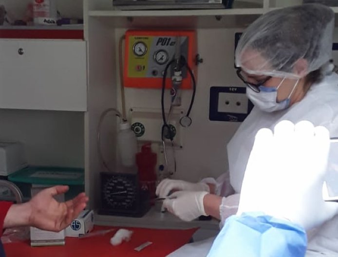 Municipio de Morteros realiza tests rápidos en el Puerto Seco