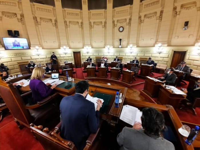 Senadores de la UCR piden un bono para personal policial y de la salud