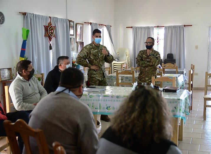 Morteros: El Ejército supervisó la aplicación de los protocolos