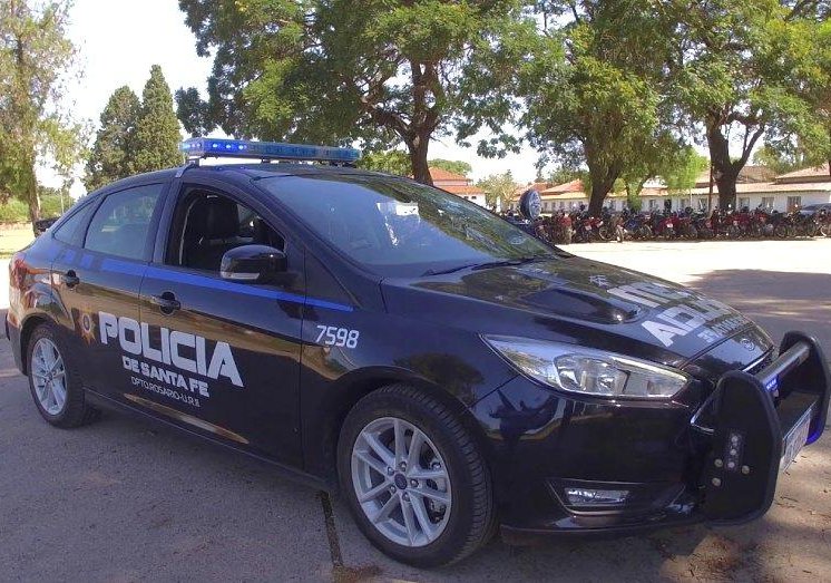 Choque en pleno centro de Suardi