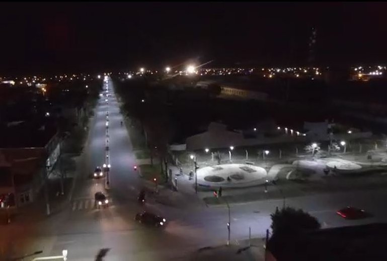 Inauguraron iluminación led en ciclovía de San Cristóbal