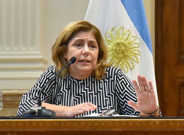 Internaron a la Ministra de Salud, Sonia Martorano