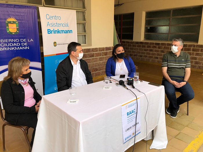 Brinkmann: Presentaron el Taller de Labor-Terapia
