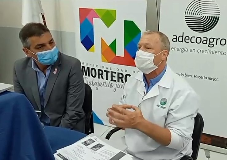 Morteros: Adecoagro se conectó al gas natural