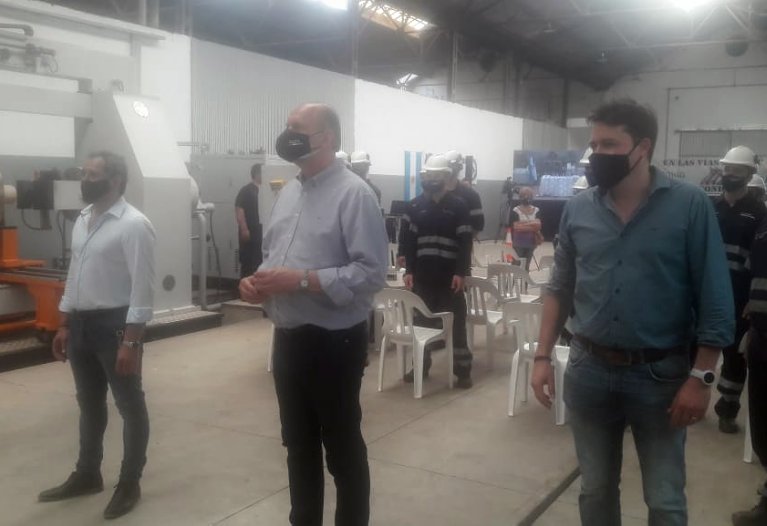 Molestó al radicalismo la sorpresiva visita de Perotti a San Cristóbal